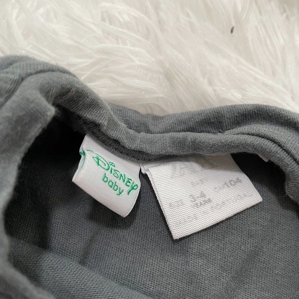 3/$10 Kids Zara x Disney Crew Neck Long Sleeve Top in Gray Size 3/4 - Picture 7 of 10